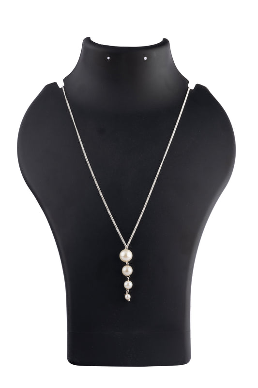 Cascade Pearl Drop Necklace