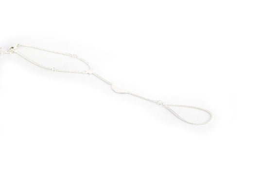 Silver- Lunar Grace hand harness