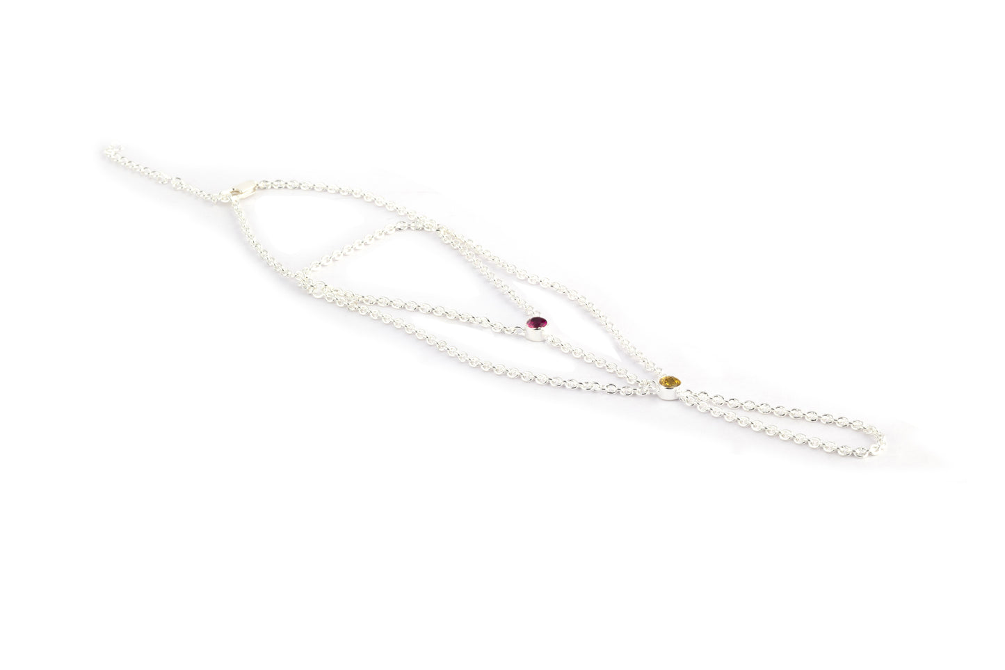 Silver - Celestial Harmony Hand Harness