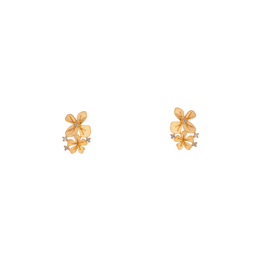 Meadow Bloom: Triple Petal Studs